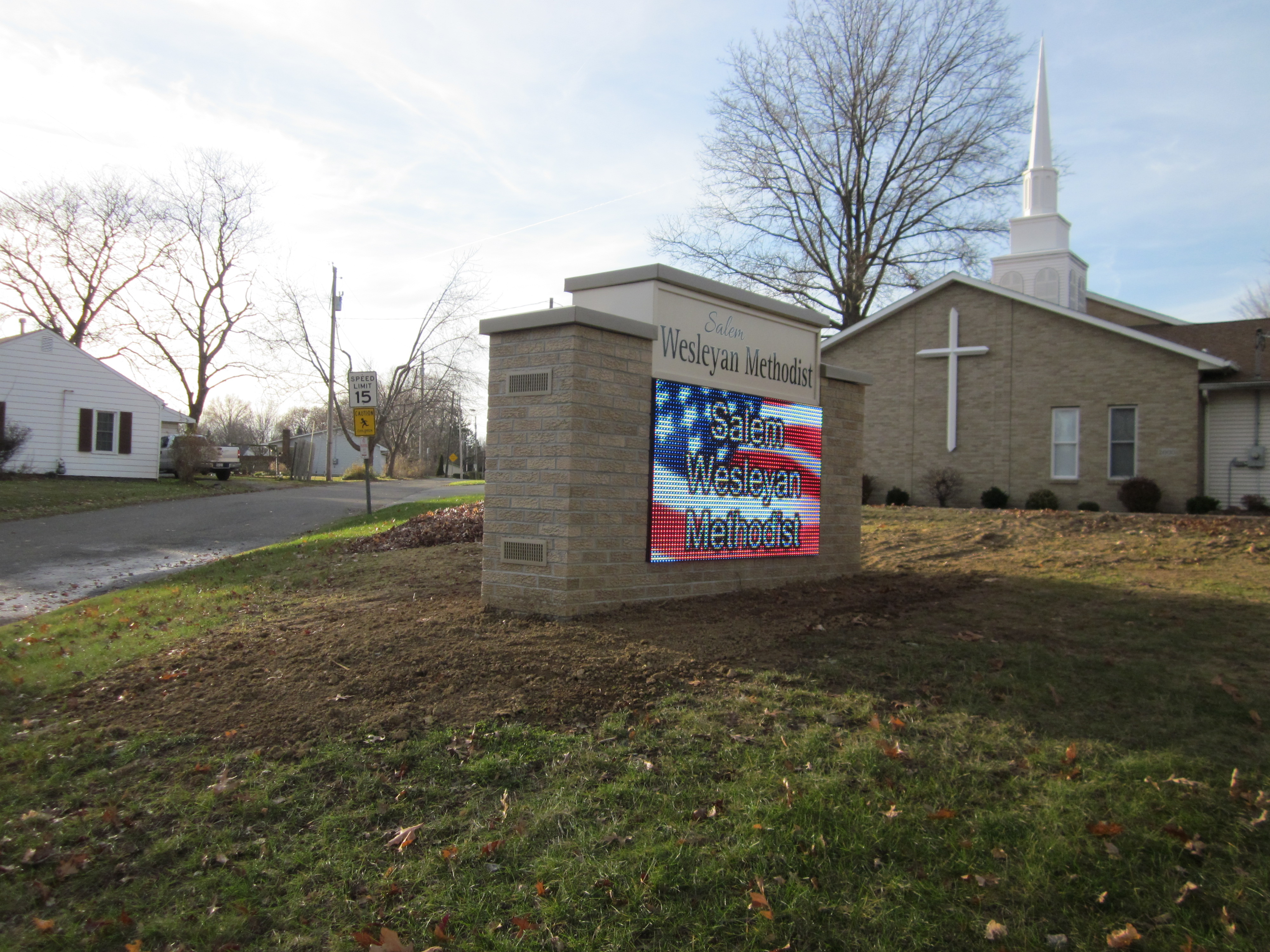 Salem Wesleyan Church LED Sign