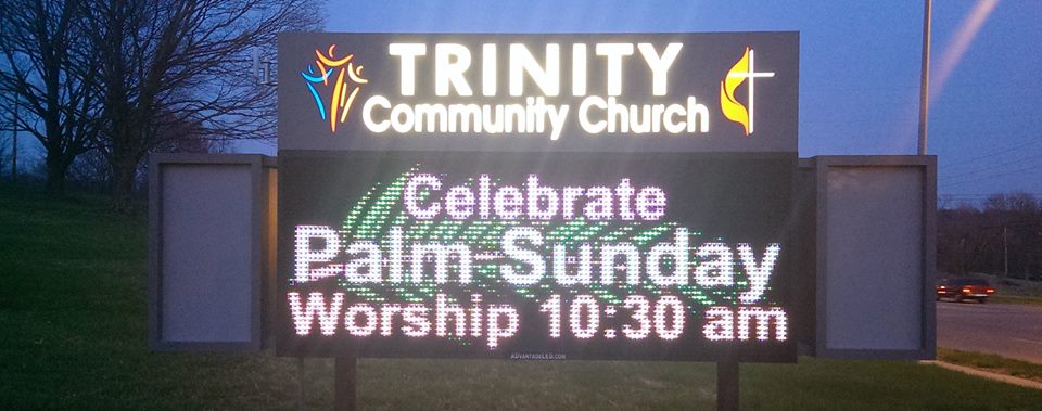 Trinity Church LED Sign