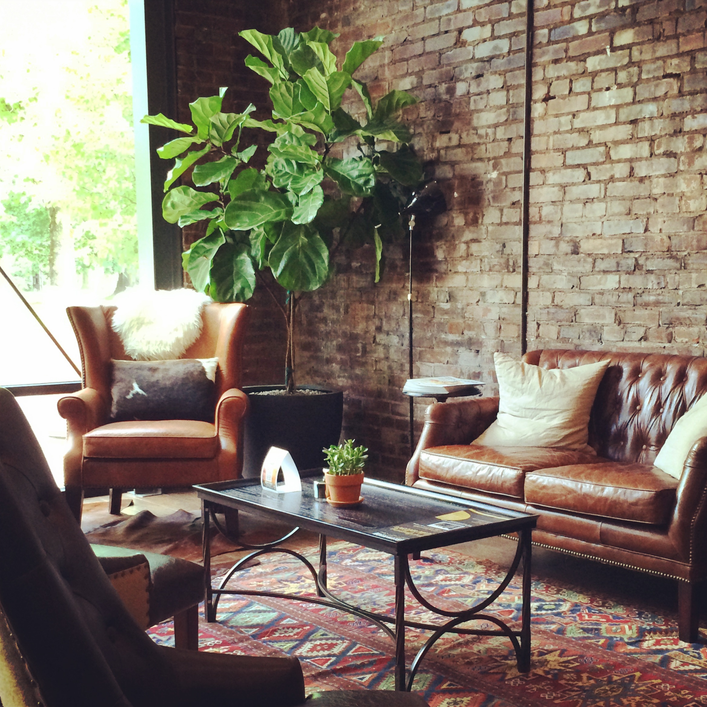The Barlow Room offers comfortable lounge seating.