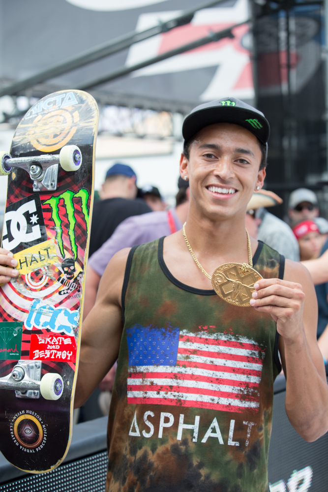 Monster Energy's Nyjah Huston - Street Skateboarding Gold - X Games Austin 2014