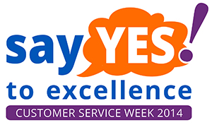 2014 Customer Service Week logo
