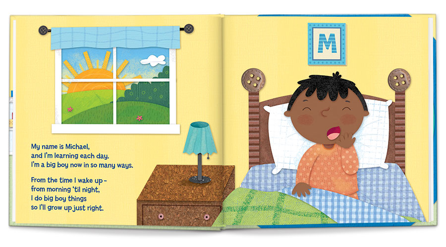 I See Me!'s adorable personalized new storybooks, "I’m a Big Boy Now!" and "I’m a Big Girl Now!" celebrate toddlers for becoming “big kids” and doing things like sleeping in a “big kid” bed.