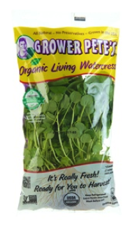 Grower Pete's Organic Living Watercress