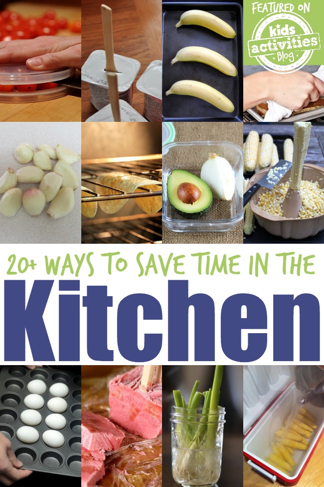 time saving kitchen tips