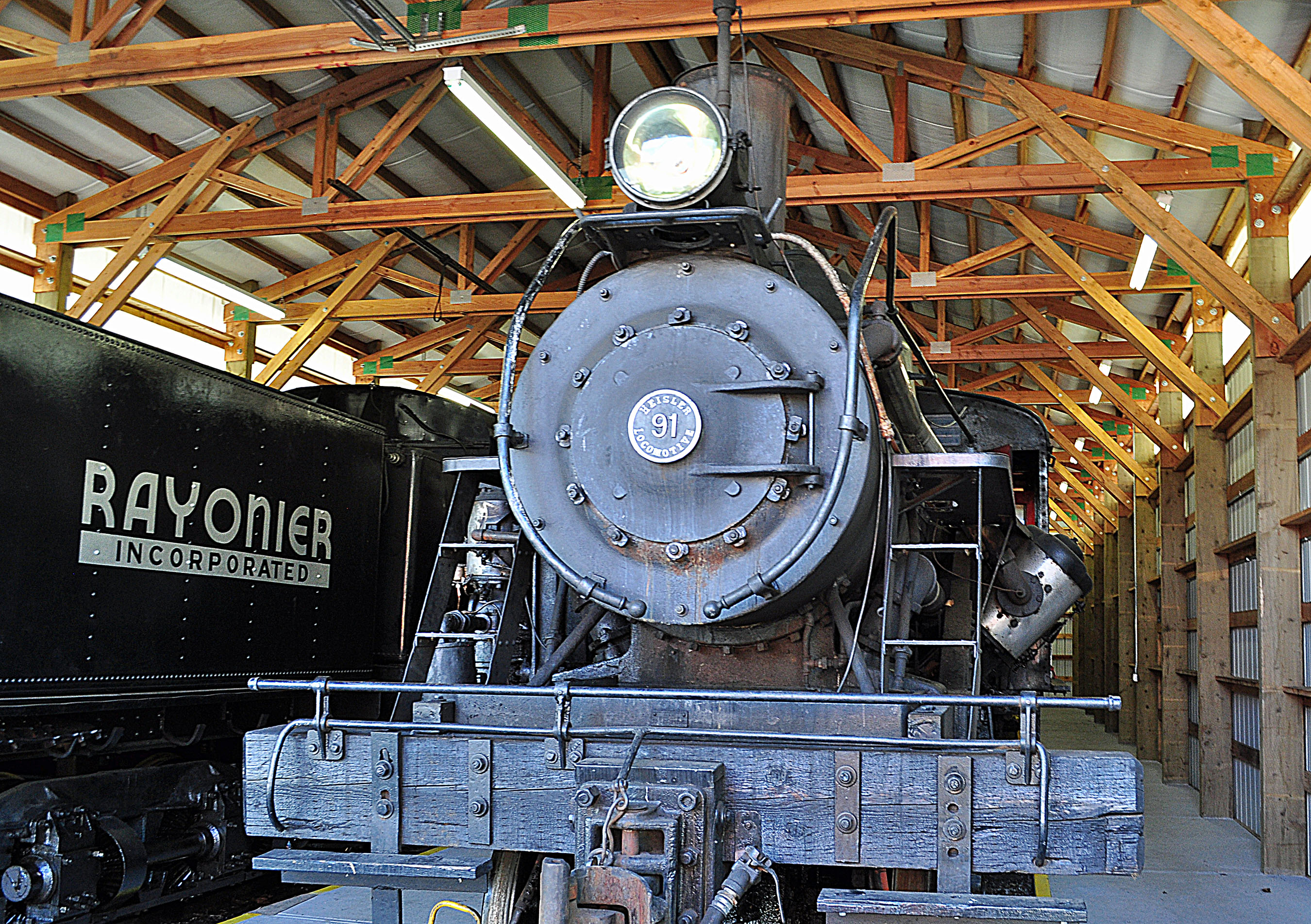 Historic Trains On Display At Mt. Rainier Scenic Railroad & Museum