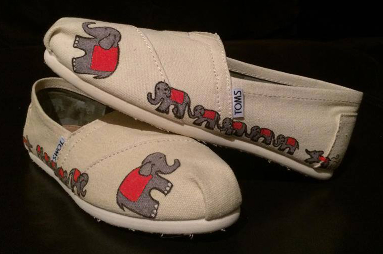 Limited Edition DSWT Elephant TOMS,