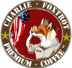 Charlie Foxtrot Coffee Logo