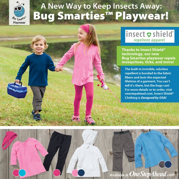 Bug Smarties Playwear with Insect Shield from One Step Ahead