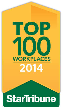 Named One of the Top 100 Workplaces in Minnesota