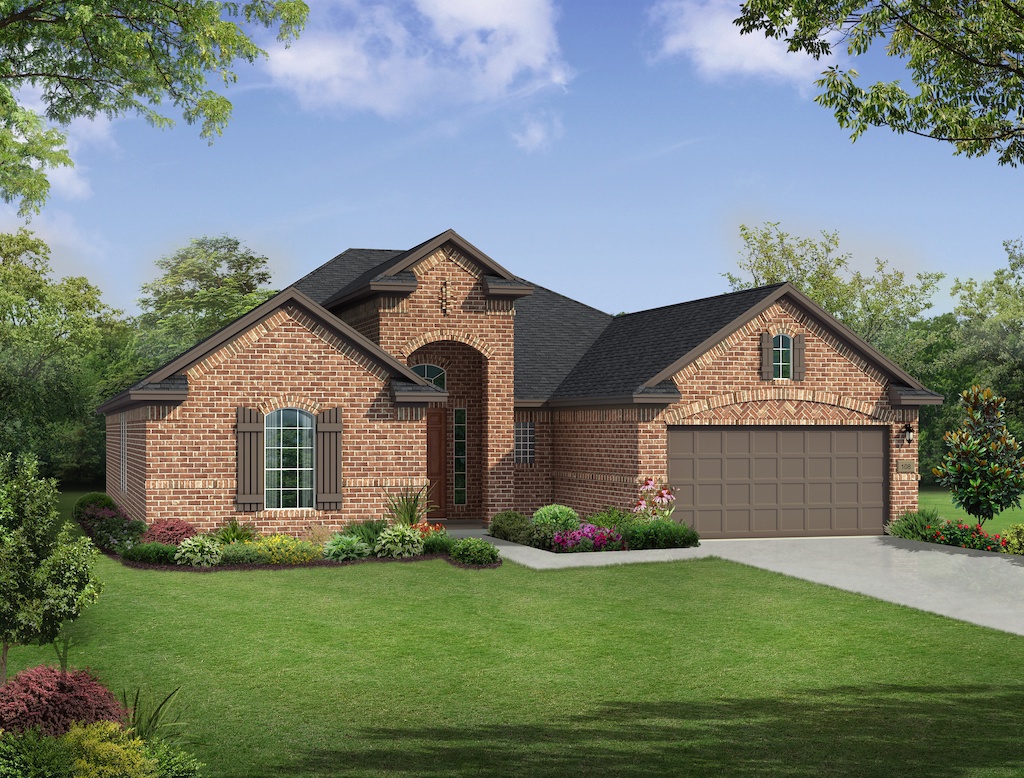 The Granada offers a traditional floor plan that covers every aspect of a well designed home, including a great room, dining room, a master suite that offers a spacious bath and more.