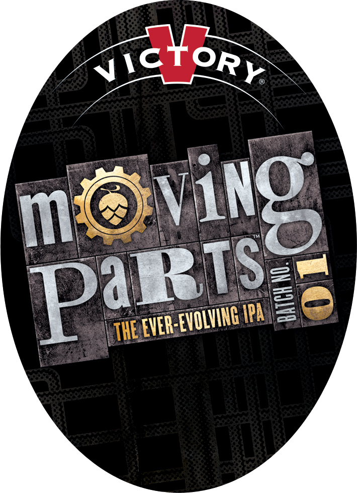 Victory Brewing Company's newest release, Moving Parts - the ever evolving IPA