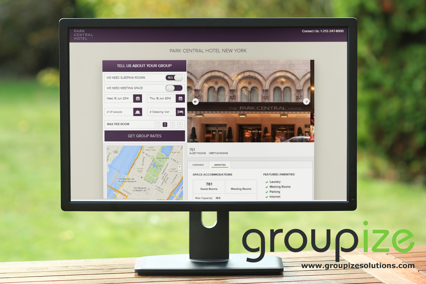 Group Booking Engine for Highgate Hotels Powered by Groupize