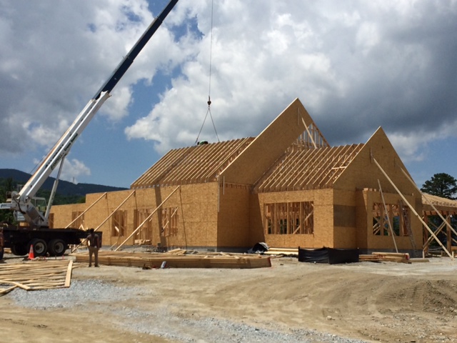 Roof Trusses of the Clubhouse