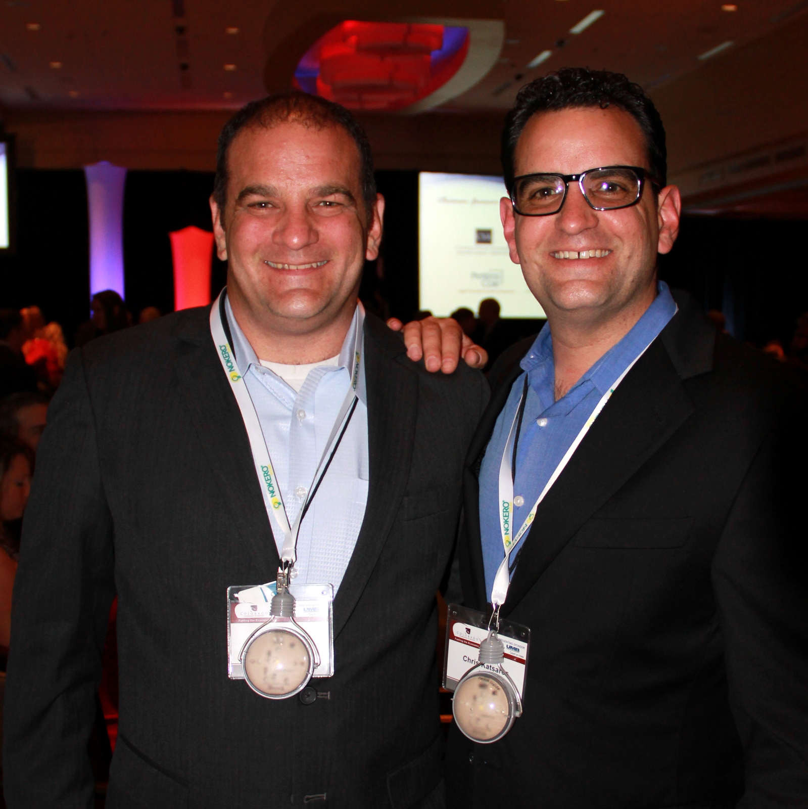 Founder/CEO Steve Katsaros with brother, Chris Katsaros