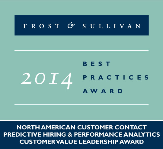 HireIQ Wins Frost & Sullivan's Customer Value Leadership Award