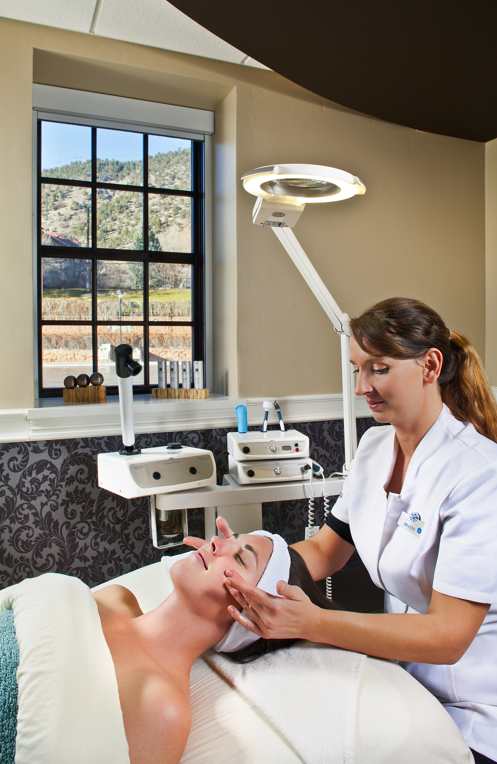 facial at Spa of the Rockies at Glenwood Hot Springs