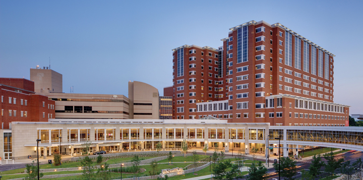 UK Albert B. Chandler Hospital Pavilion (Peasephotography.com)