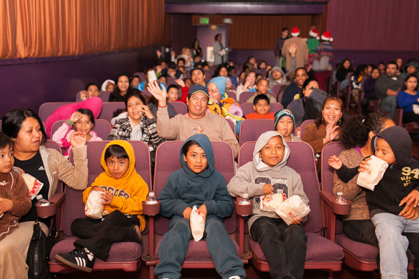 GEEK Eyewear® was a proud sponsor of the Children's Holiday Movie Event, Venice Family Clinic, CA