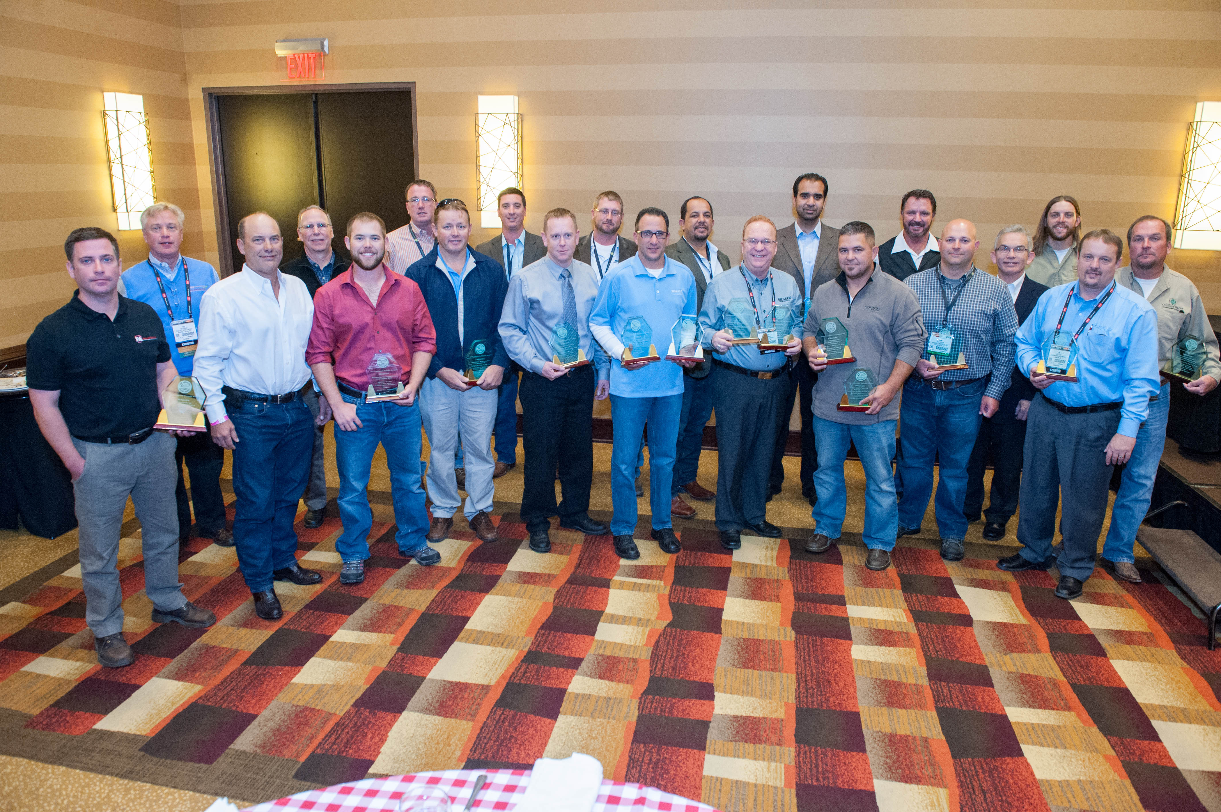 Last years winners of the HNA Hardscape Project Awards Contest