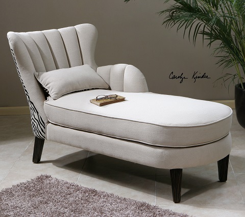 Zea Chaise Lounge From Uttermost 23162