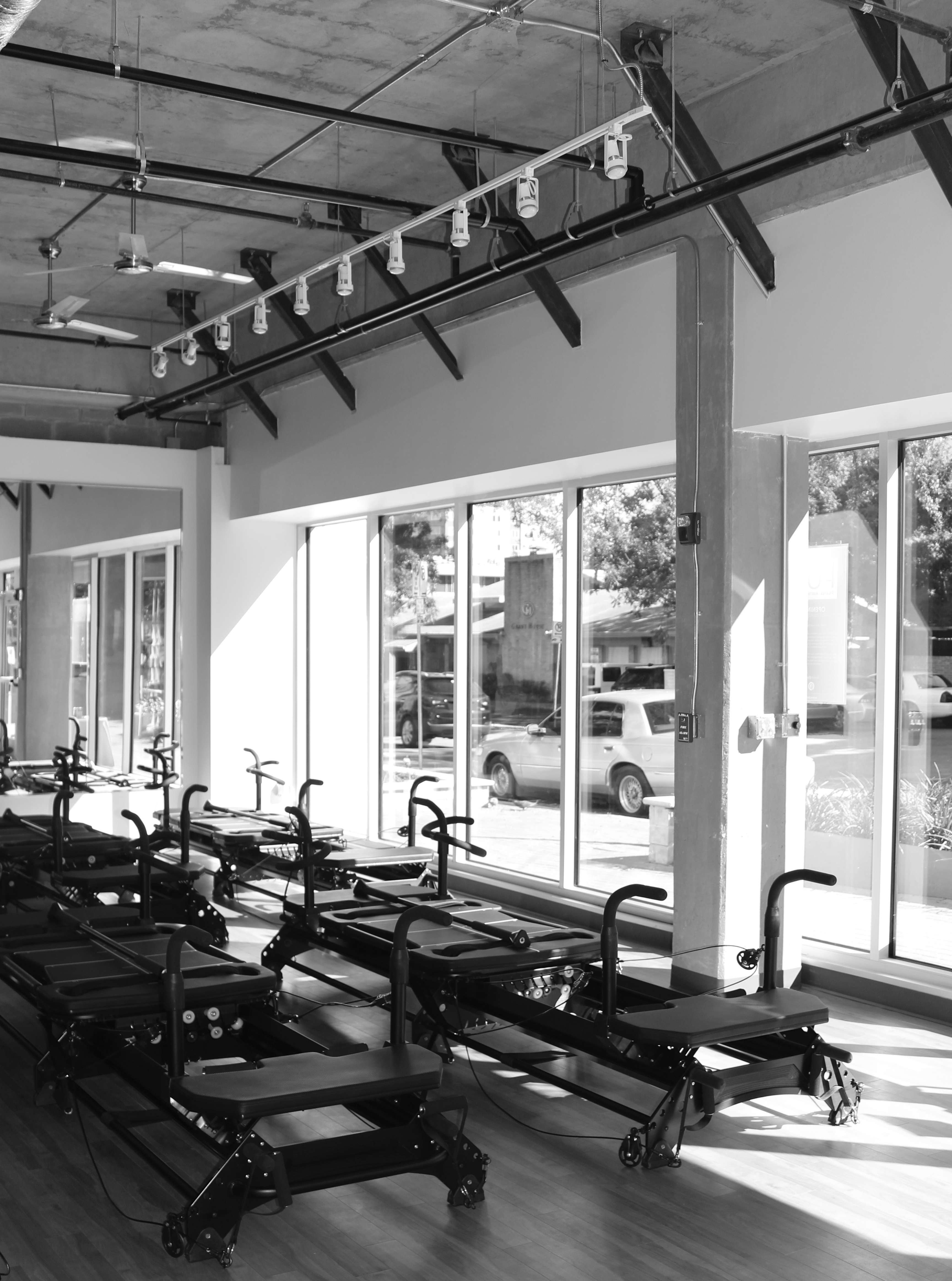 Eight Megaformers in the West Campus location provide clients with a total body workout.