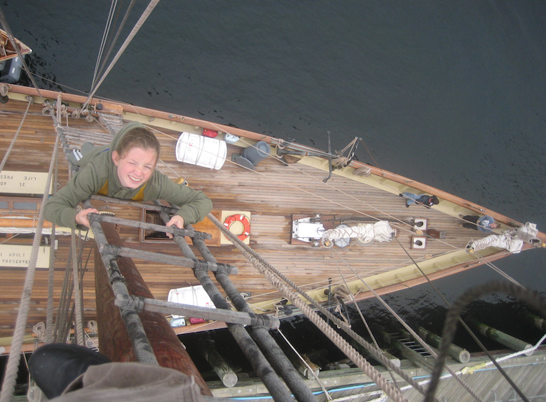 Schooner VIRGINIA’s youth sail training programs are more than just learning how to sail. Student learn leadership, build character and personal responsibility.