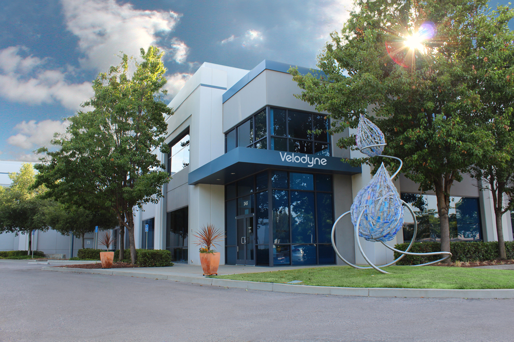 Velodyne headquarters in Morgan Hill, Calif.