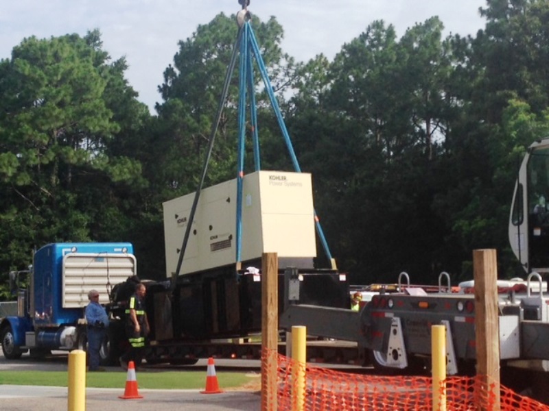 AltaPointe's EastPointe Hospital in Daphne, Ala. gets a new generator and just in time for the first named storm of the 2014 Atlantic hurricane season.