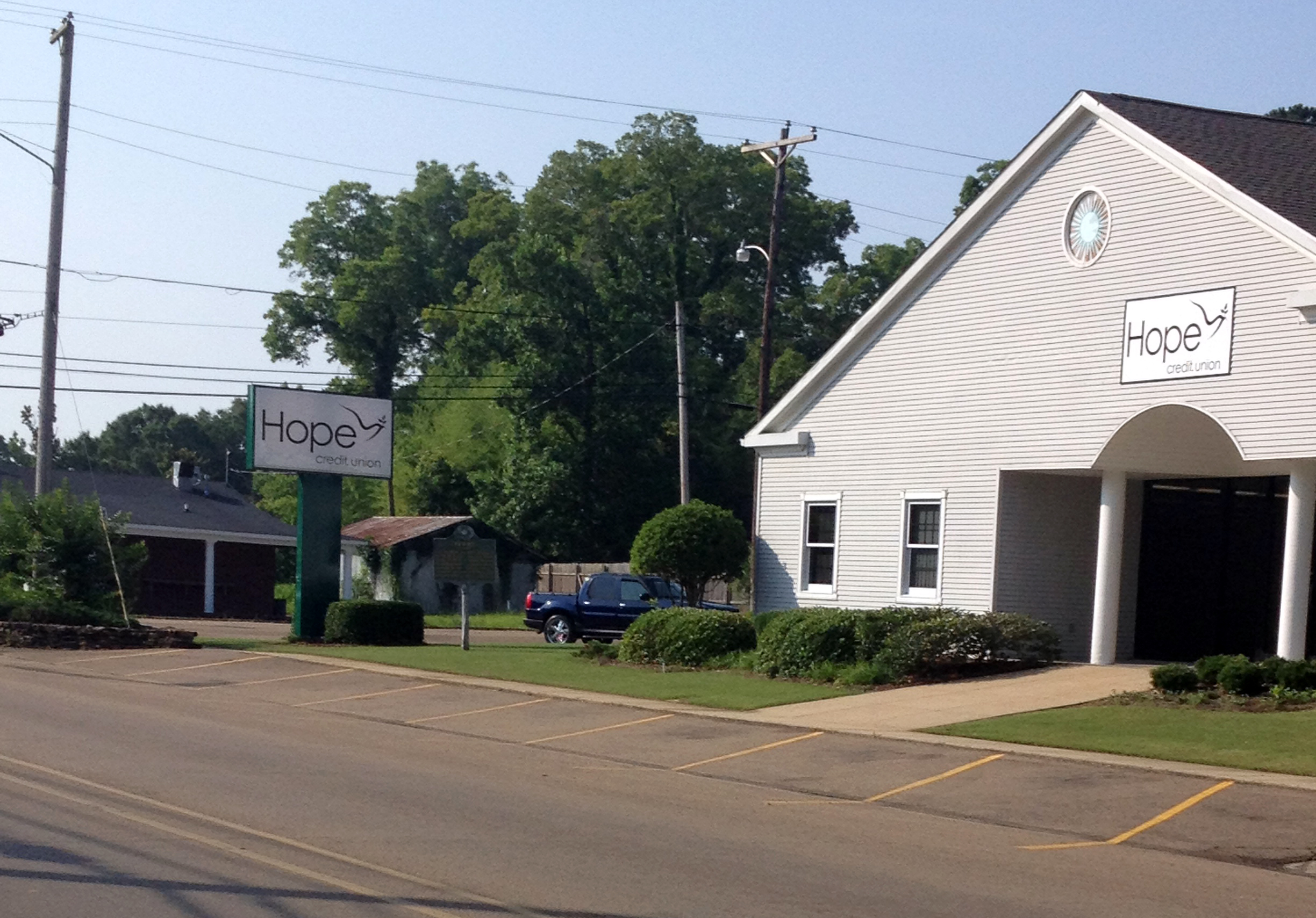 Hope Credit Union's new branch in Terry, Mississippi.