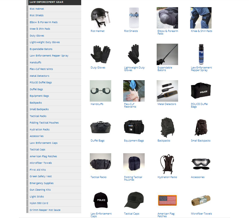 Large Selection of Products