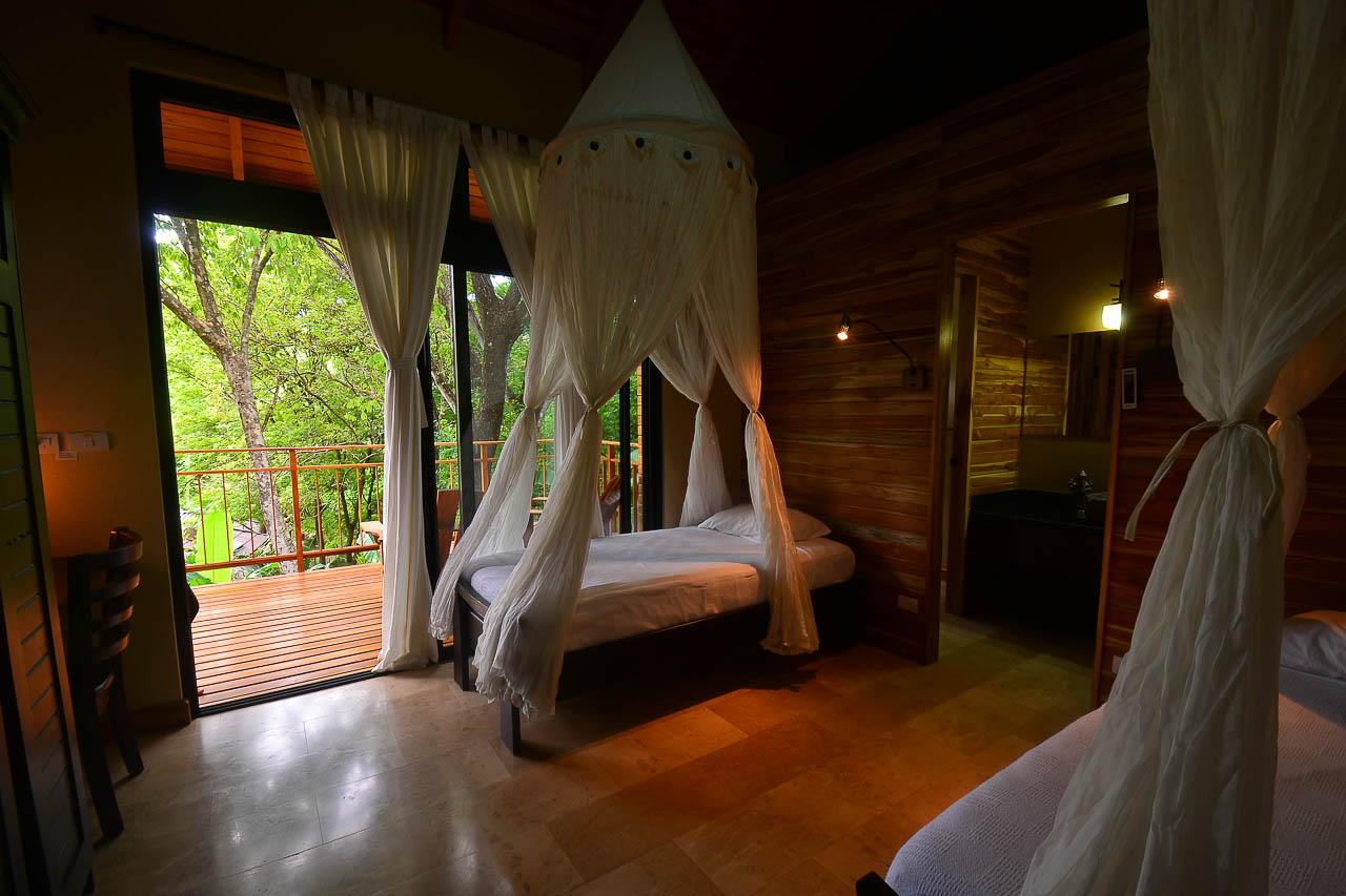 Comfortable accommodations complement your stay at the Nosara Yoga Village
