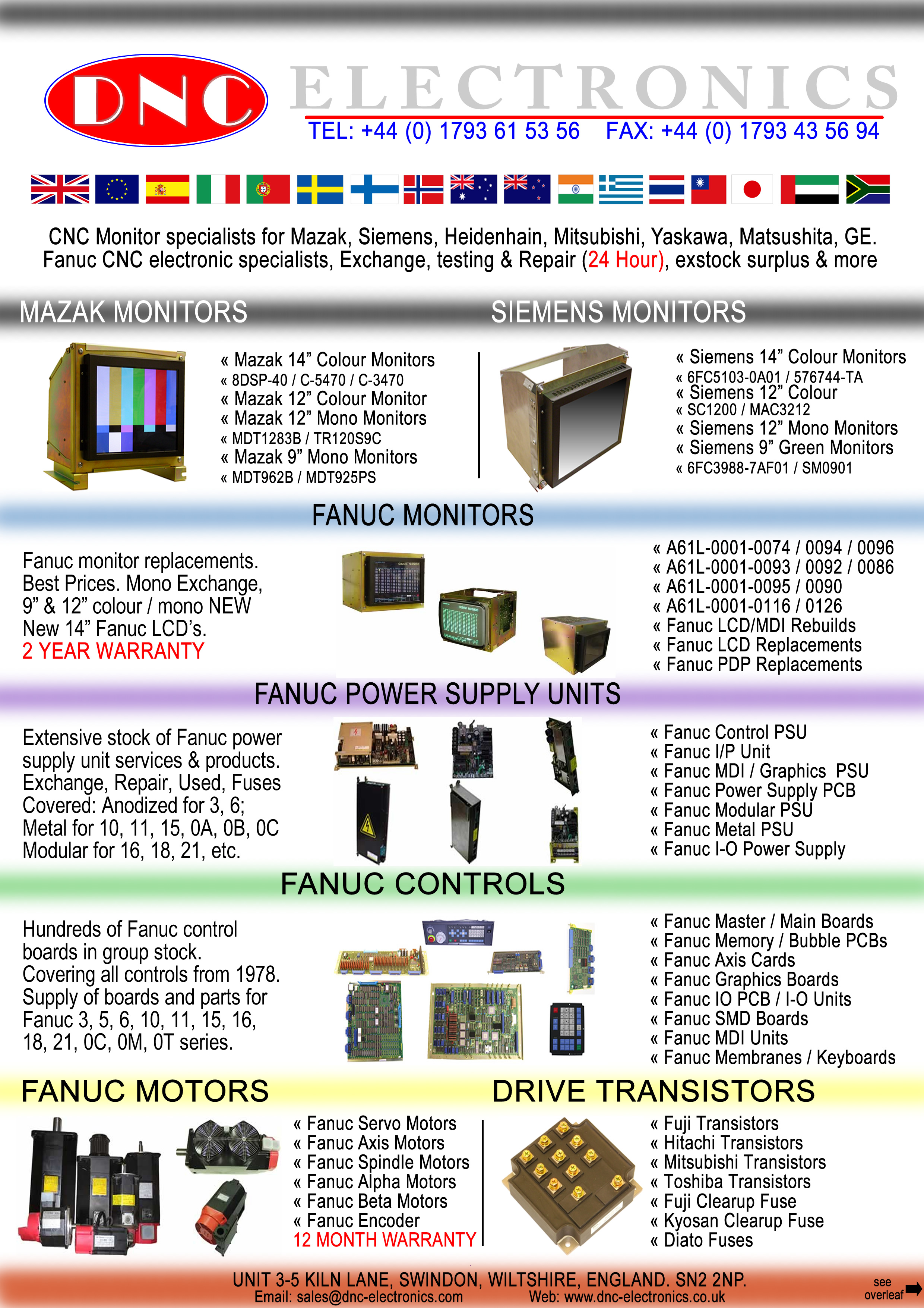 CNC Electronic Specialists
