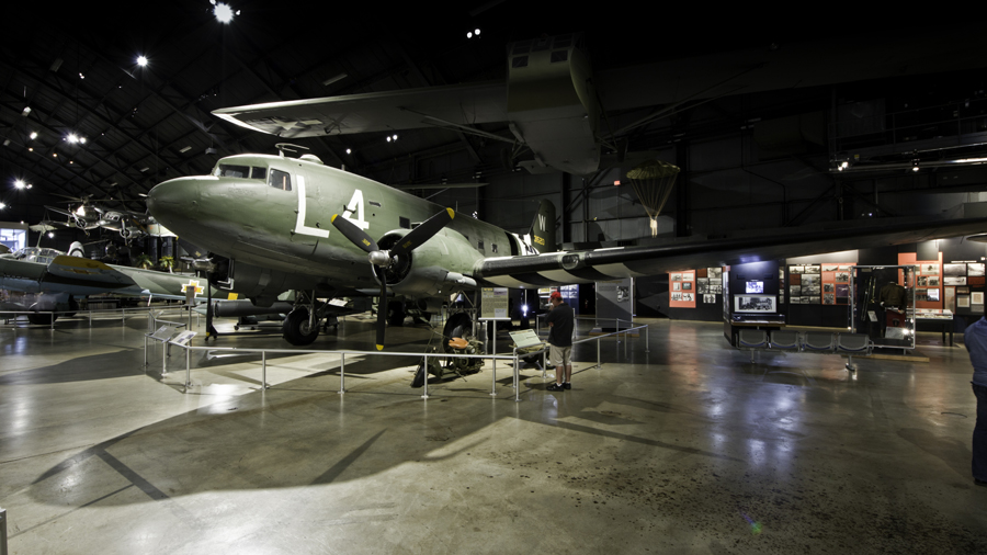 C-47, part of the D-Day exhibit, at the National Museum of the U.S. Air Force
