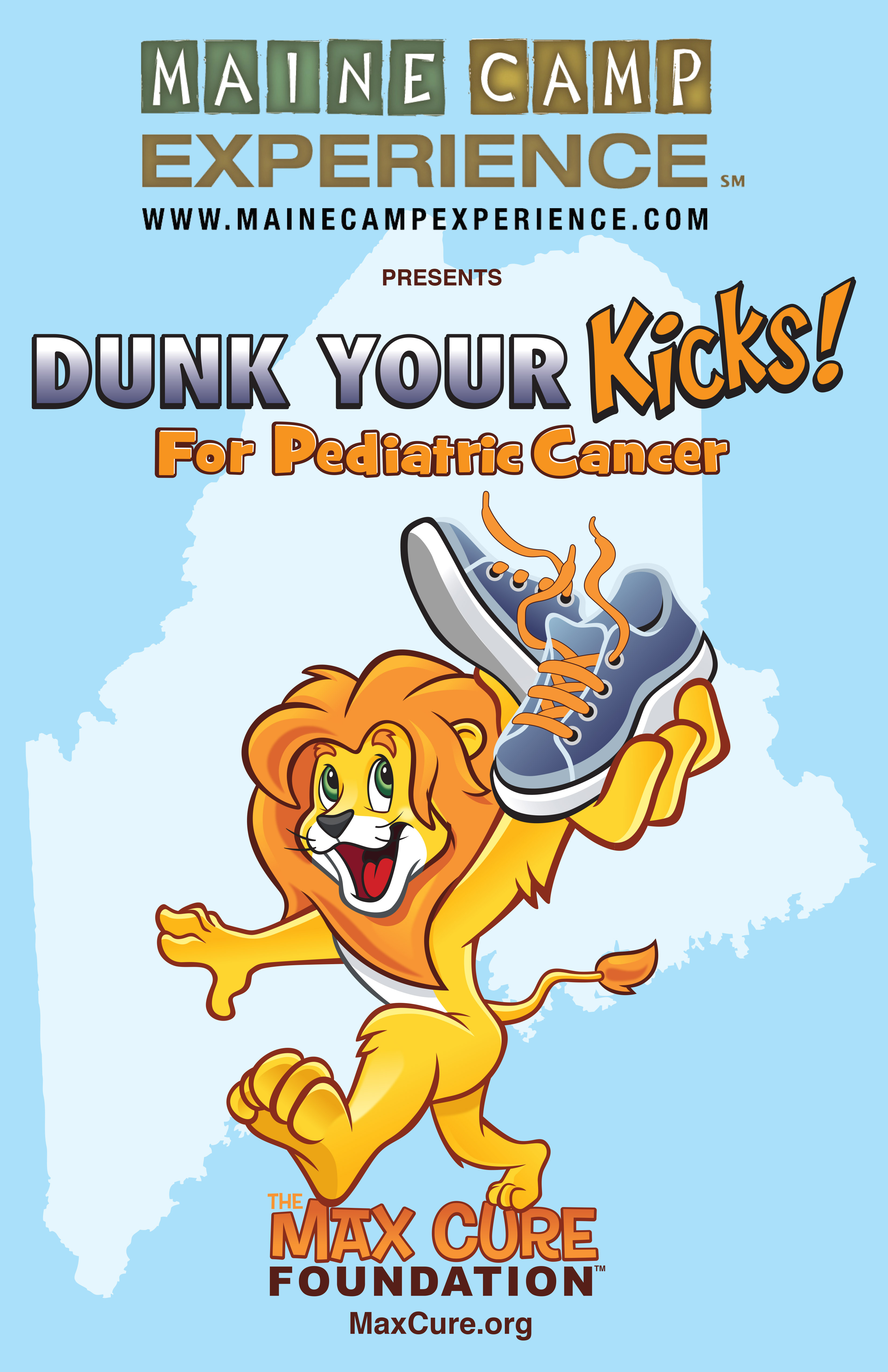 Maine Camp Experience and Maxcure Foundation Team Up for Dunk Your Kicks