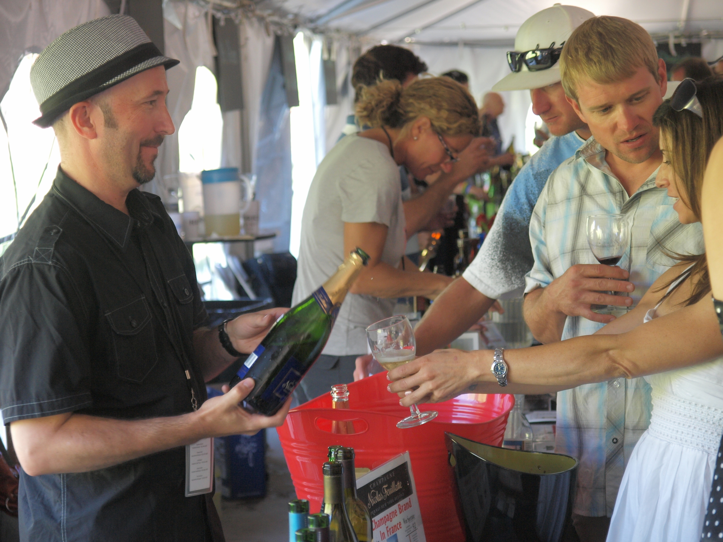 Crested Butte Wine and Food Festival Grand Tasting by Mike Rieger