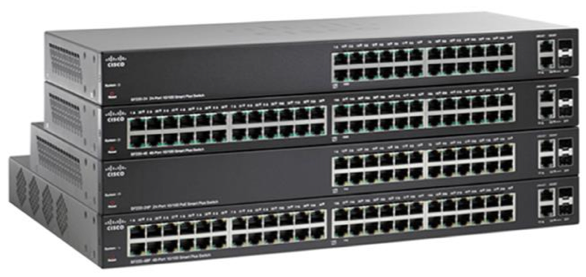 Cisco 220 Series Smart Plus Switches (Other Side)