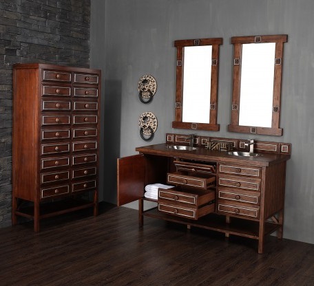 Tacoma 60" Double Bathroom Vanity 350-V60D-SWS From james Martin Furniture