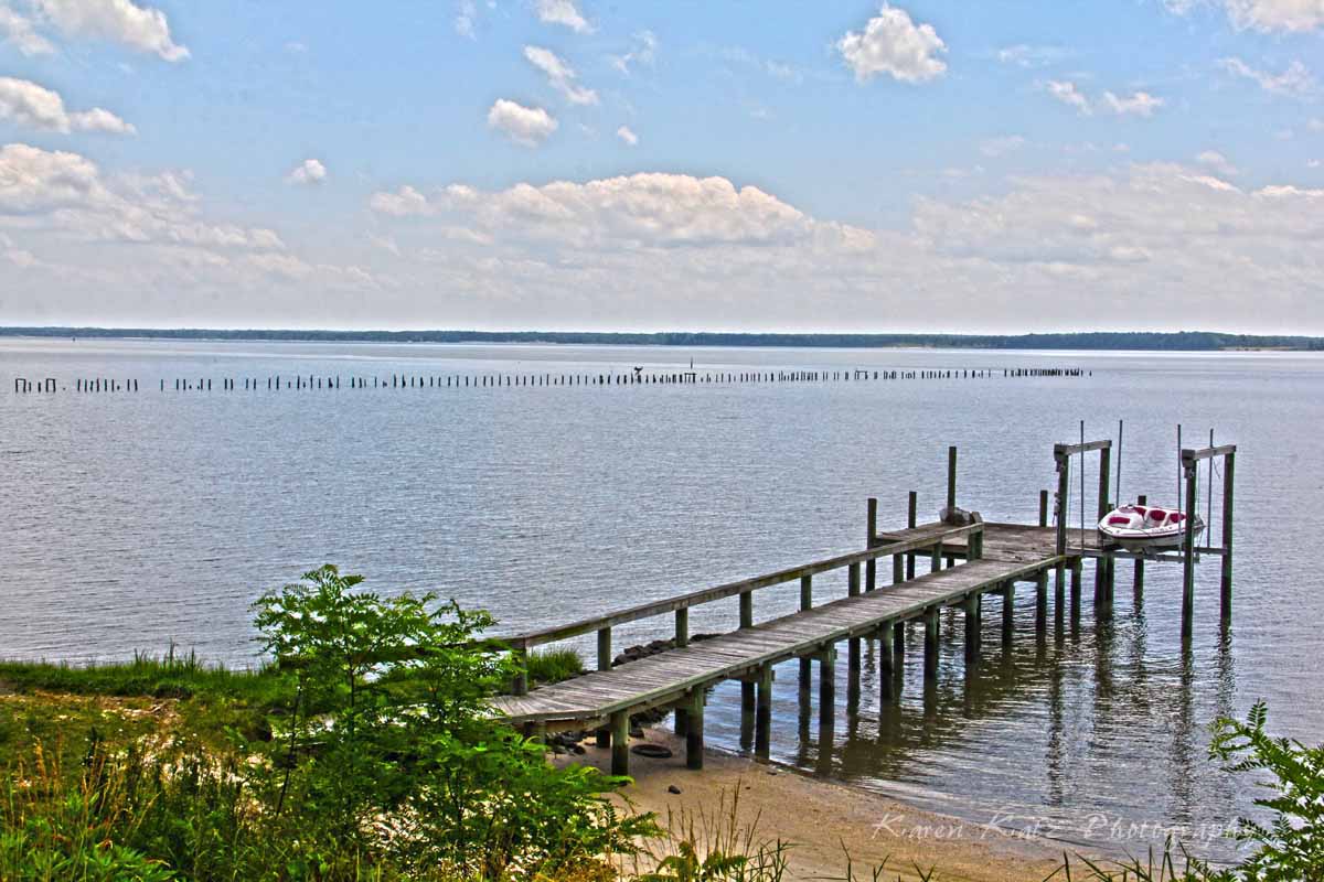 Listed by Frank Hardy Inc. Realtors, Clay Bank sits on high ground in Gloucester, Va. near Richmond, with commanding views of the York River from Yorktown to the Williamsburg region.