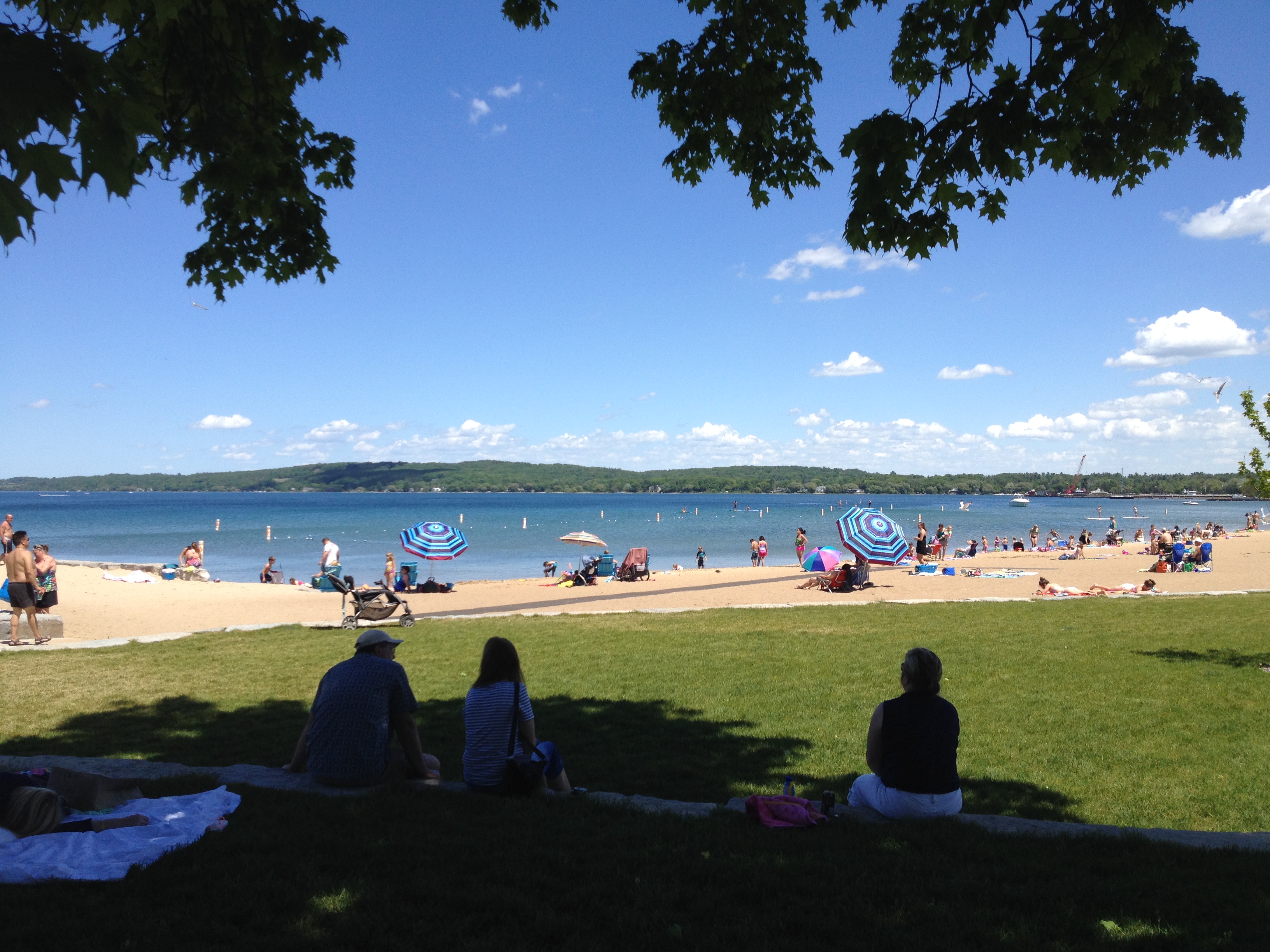 Summer afternoon in Downtown Traverse City