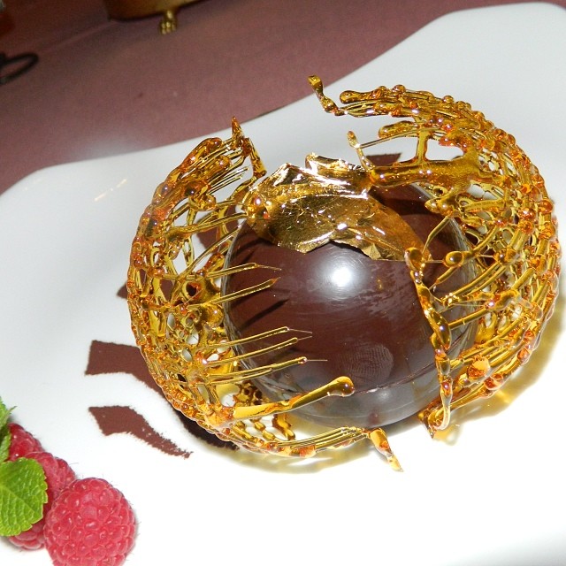 Chef Vigna's Oro e Cioccolato is the Best Dessert We Ever Ate!