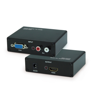 VGA+R/L Audio to HDMI Converter