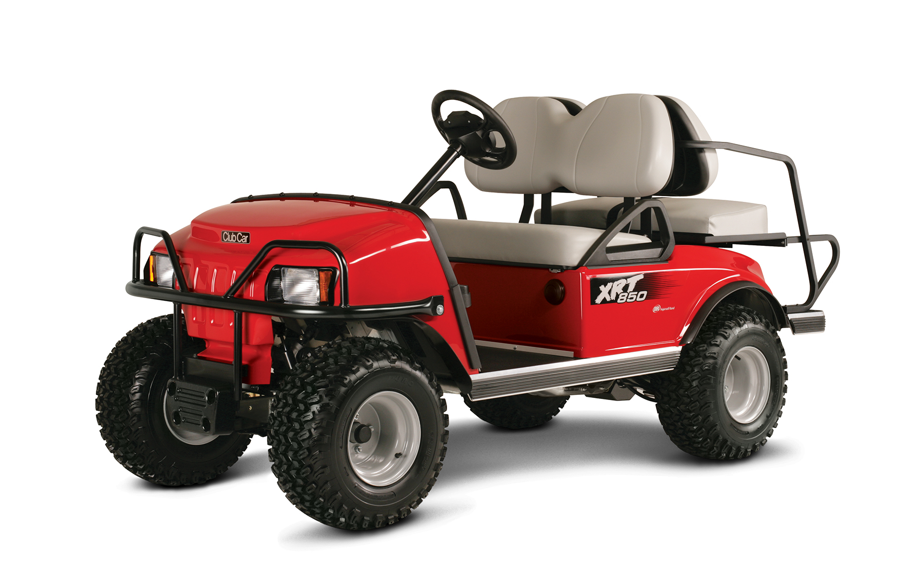 Club Car's  XRT800 utility vehicle has a 14-hp rated EFI engine and accommodates an optional limited slip differential that will take you into places that once required a 4x4.