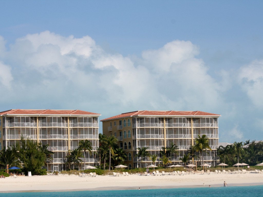 Photo of The Tuscany Resort from Grace Bay.
