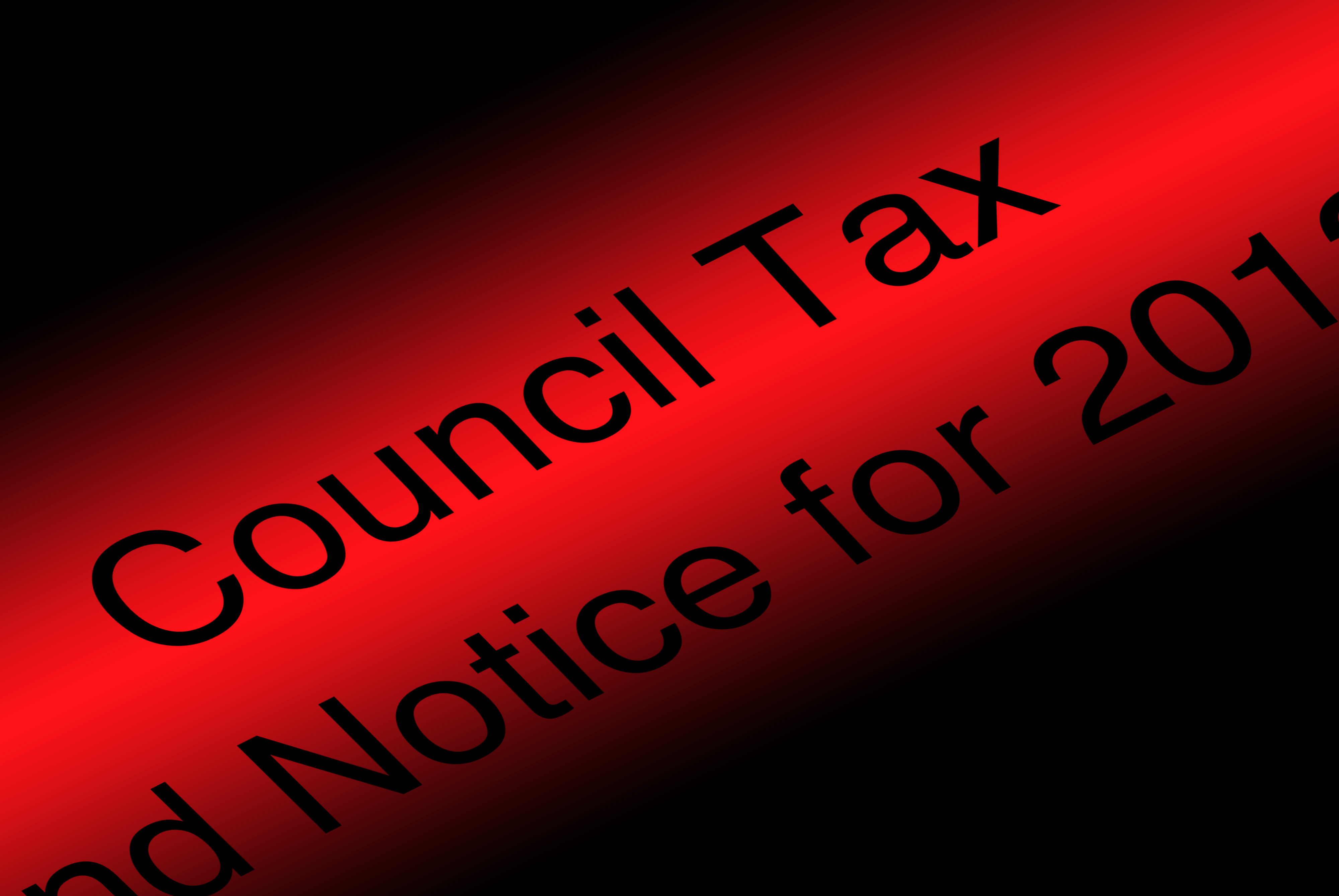 Council Tax notice