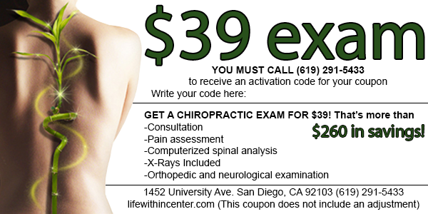 Chiropractic Coupon