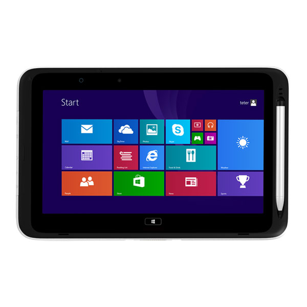 2go PC NL5 Rugged 2-in-1 Tablet - Slate Mode