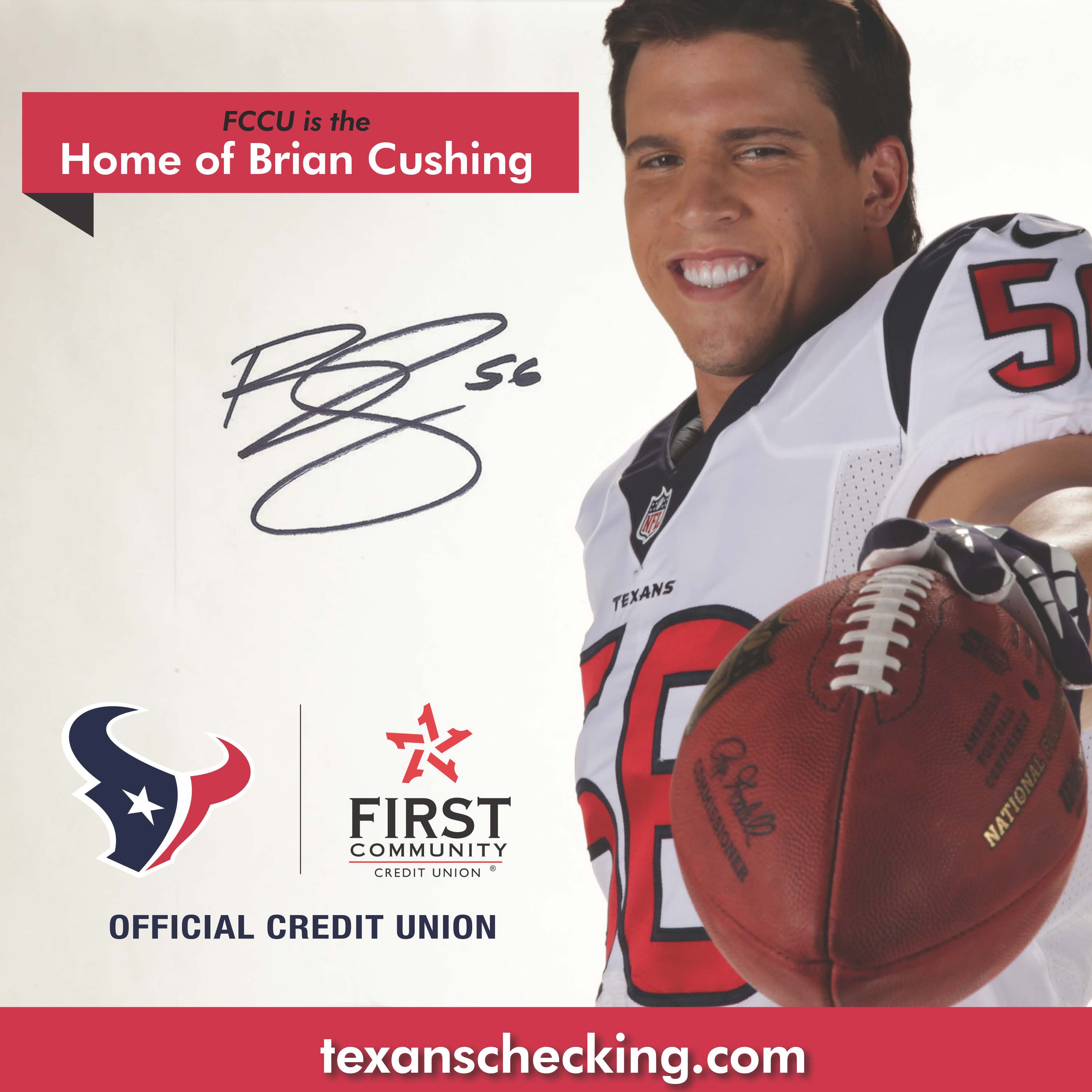 Houston Texans Linebacker, Brian Cushing