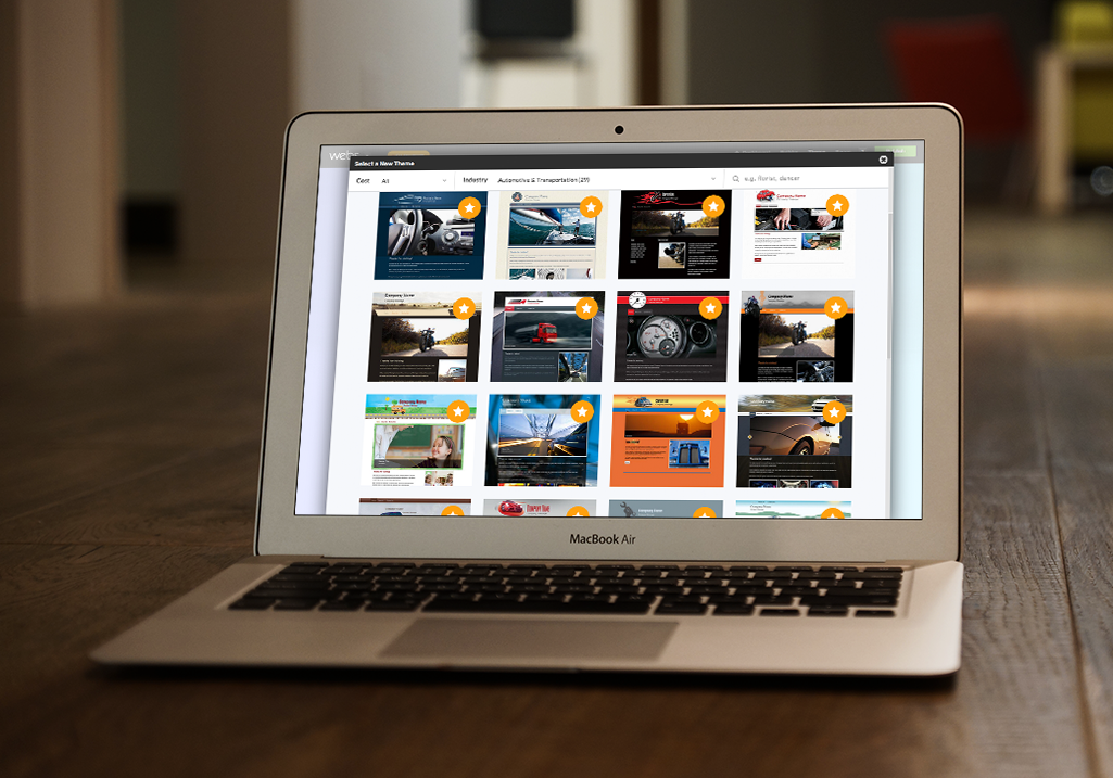 The new mobile-optimized themes are broadly customizable.