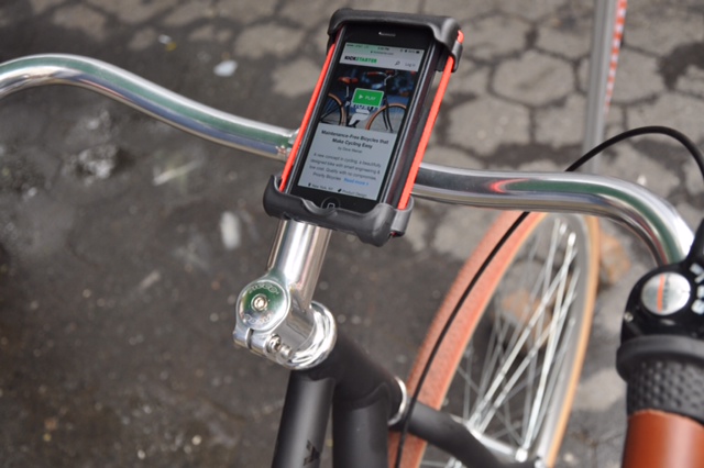 Priority Bicycle's New Phone Mount