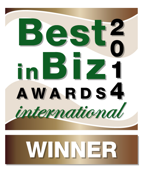 Best in Biz Awards 2014 International bronze winner logo